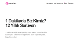 Desktop Screenshot of parantezreklam.net